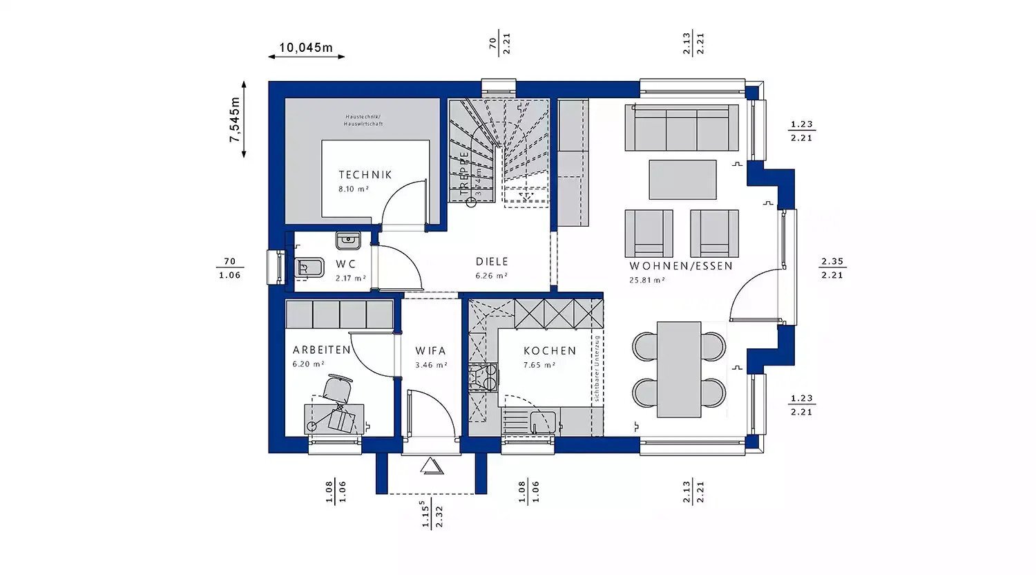 Haus zum Kauf 427.871 € 5 Zimmer 124 m²<br/>Wohnfläche 520 m²<br/>Grundstück Bad Kissingen Bad Kissingen 97688