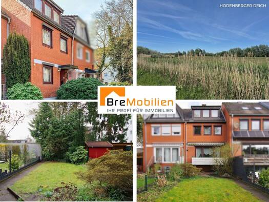 Reihenmittelhaus zum Kauf 259.000 € 6 Zimmer 110 m² 161 m² Grundstück Tenever Ost 28325