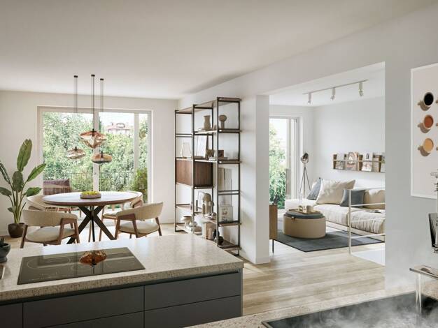 Maisonette zum Kauf - Neubau provisionsfrei 1.255.000 € 4 Zimmer 88,1 m² 1. Geschoss Leonrodstraße 11 Neuhausen-Nymphenburg München 80634
