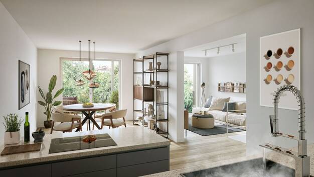 Maisonette zum Kauf - Neubau provisionsfrei 1.255.000 € 4 Zimmer 88,1 m² 1. Geschoss Leonrodstraße 11 Dom Pedro München 80634