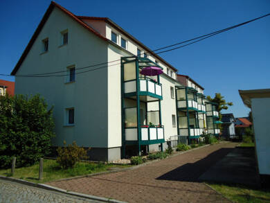 Wohnung zur Miete nur mit Wohnberechtigungsschein 307 € 2 Zimmer 57,8 m² EG Bruno-Schönlank-Straße 28 Sondershausen Sondershausen 99706