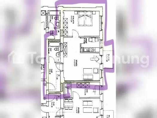 Wohnung zur Miete Tauschwohnung 600 € 2 Zimmer 58 m² 3. Geschoss Äußere Neustadt Dresden 01099