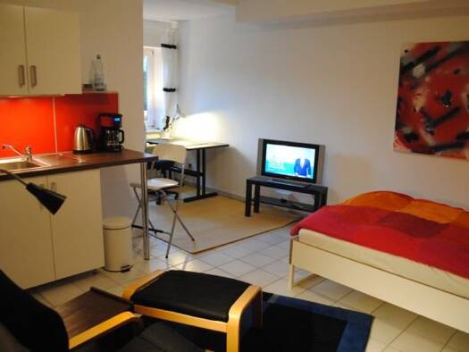 Studio zur Miete Wohnen auf Zeit 440 € 1 Zimmer 24 m² frei ab sofort Roßdorf Bruchköbel 63486