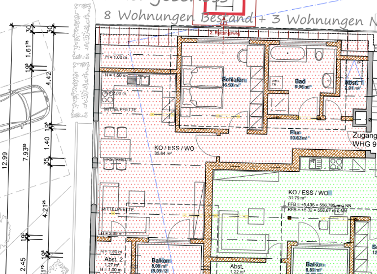 Wohnung zur Miete 995 € 2 Zimmer 78,6 m² frei ab sofort Im Glockenziel 2 Engen 78234