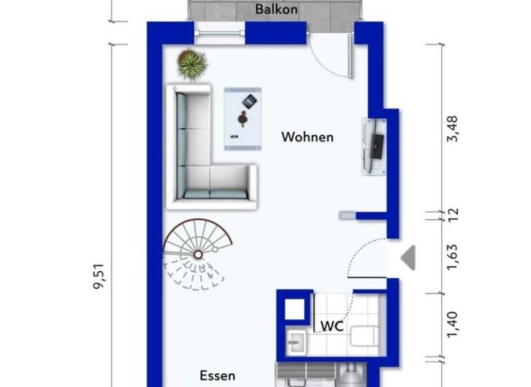 Maisonette zum Kauf 3,5 Zimmer 89 m² frei ab 01.06.2026 Markkleeberg 04416