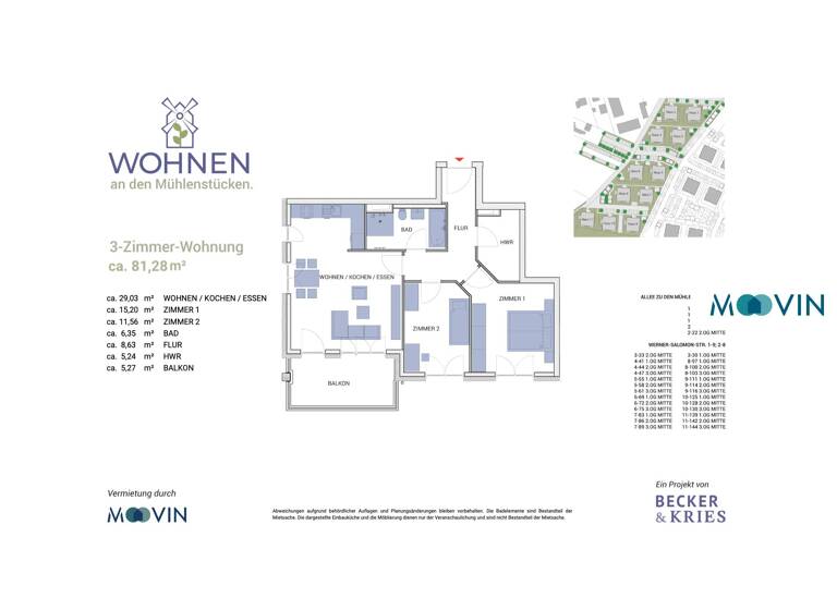 Studio zur Miete 1.014 € 3 Zimmer 81,1 m²<br/>Wohnfläche 2.<br/>Geschoss 01.06.2025<br/>Verfügbarkeit Werner-Salomon-Straße 6 Nauen Nauen 14641