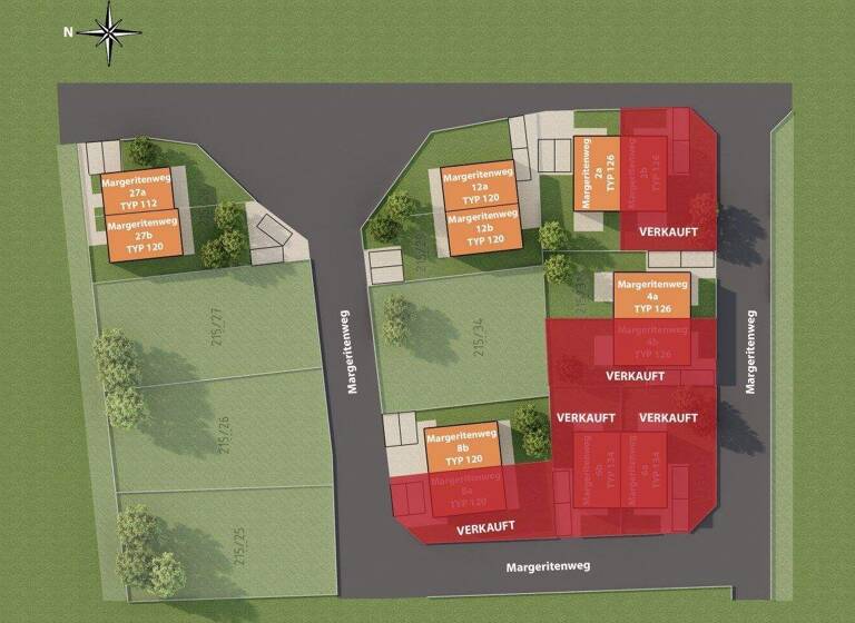 Doppelhaushälfte zum Kauf provisionsfrei 450.000 € 5 Zimmer 119,9 m² Margeritenweg 12a Guntramsdorf 2353