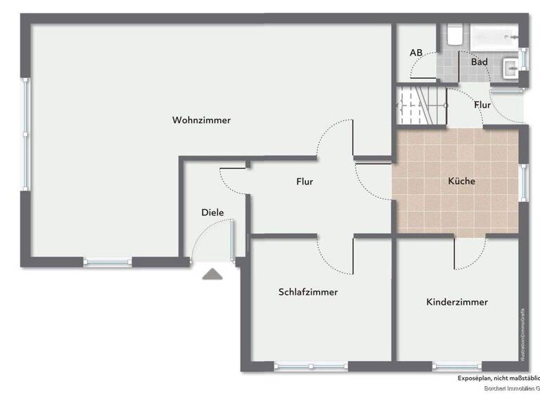Wohnung zur Miete 755 € 3 Zimmer 89,8 m² EG Barmstedt 25355