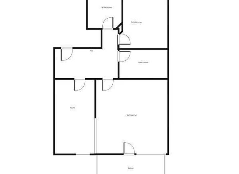 Wohnung zur Miete 782 € 3 Zimmer 74,5 m² 1. Geschoss frei ab 13.06.2026 Eggerten 64 Bruchsal 76646
