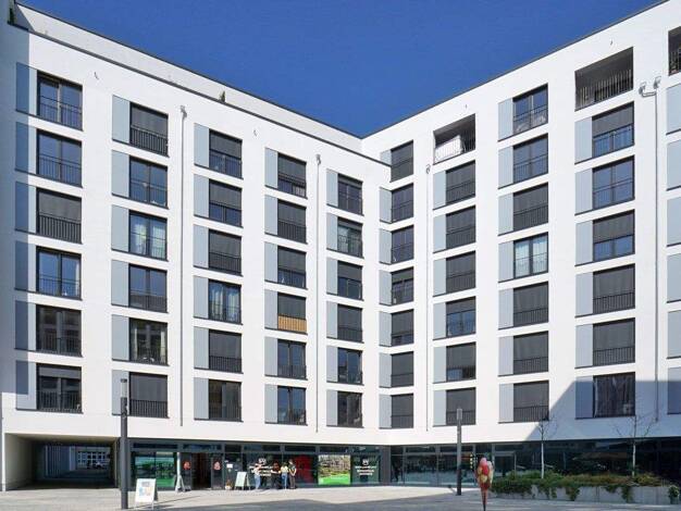 Studio zur Miete 525 € 1 Zimmer 25,1 m² 1. Geschoss Elisenstraße 23 Johannstadt-Nord Dresden 01307