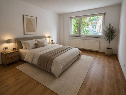 Wohnung zur Miete 1.050 € 3 Zimmer 78,1 m² EG Neckarstadt Neckarstadt - Ost 68167
