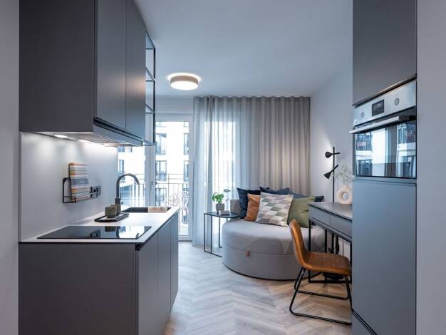 Wohnung zur Miete 1.045 € 1 Zimmer 24,3 m² EG frei ab 01.10.2026 Kreutzigerstraße 14 Friedrichshain Berlin 10247