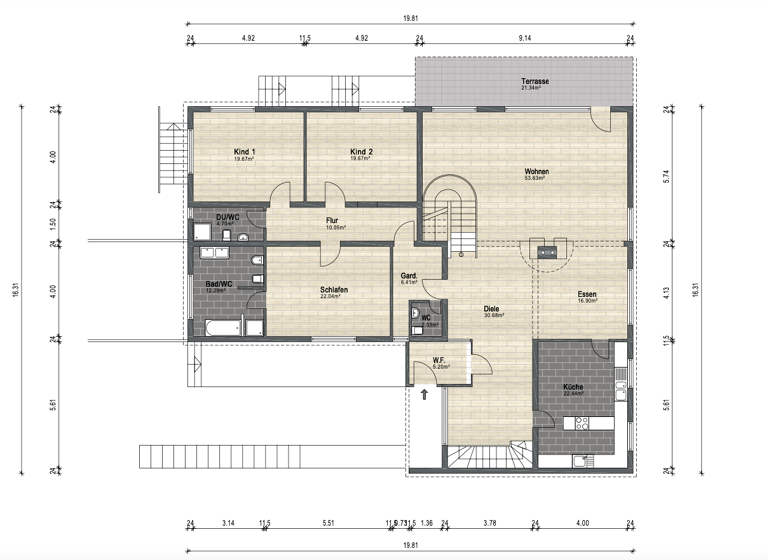 Villa zum Kauf 750.000 € 7,5 Zimmer 346 m² 1.241 m² Grundstück Boll Hechingen 72379
