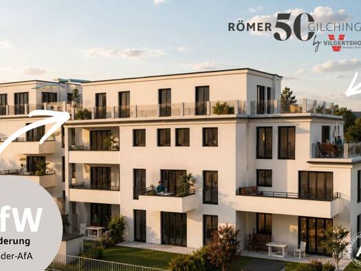 Penthouse zum Kauf - Erstbezug provisionsfrei 1.069.000 € 4 Zimmer 112,4 m² 3. Geschoss Römerstraße 50 Gilching Gilching 82205