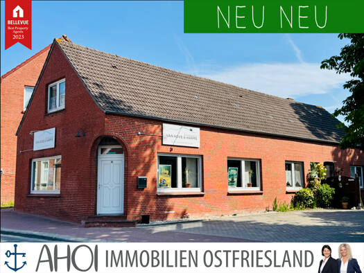 Haus zum Kauf 120.000 € 3 Zimmer 50 m² 593 m² Grundstück Pewsum Krummhörn / Pewsum 26736