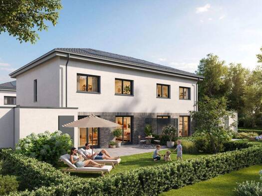 Doppelhaushälfte zum Kauf - Neubau 599.500 € 4 Zimmer 135,1 m² 270 m² Grundstück frei ab 15.12.2027 Hauptstraße 37 Vanikum Rommerskirchen 41569