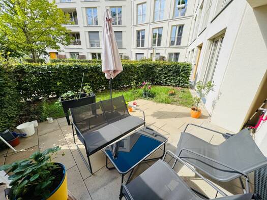 Terrassenwohnung zur Miete 1.650 € 2,5 Zimmer 51 m² Geschoss EG/1 frei ab 19.01.2026 Candidstraße Untergiesing-Harlaching München 81543