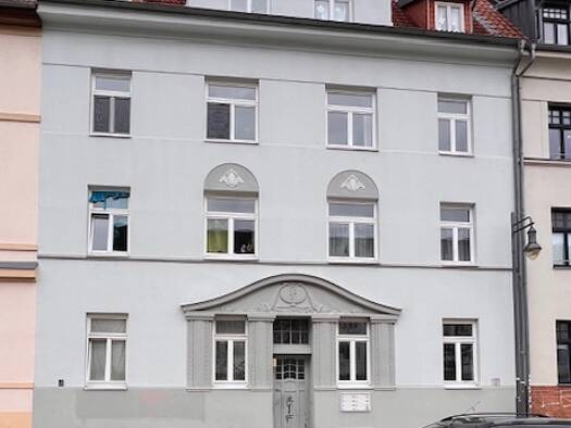 Wohnung zur Miete 396 € 2 Zimmer 44 m² Geschoss EG/4 frei ab sofort Bleicherstraße 23 Feldstadt Schwerin 19053