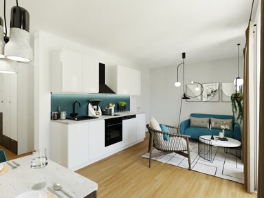 Wohnung zur Miete Wohnen auf Zeit 1.145 € 2 Zimmer 40,8 m² frei ab sofort Weißensee Berlin 13088