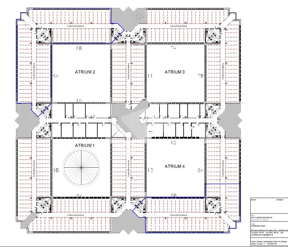 Bürofläche zur Miete provisionsfrei 10 € 351 m²<br/>Bürofläche West Ratingen 40880