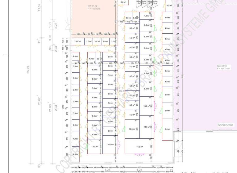 Lagerhalle zur Miete provisionsfrei 100 m² Lagerfläche teilbar ab 2 m² Waren Waren (Müritz) 17192
