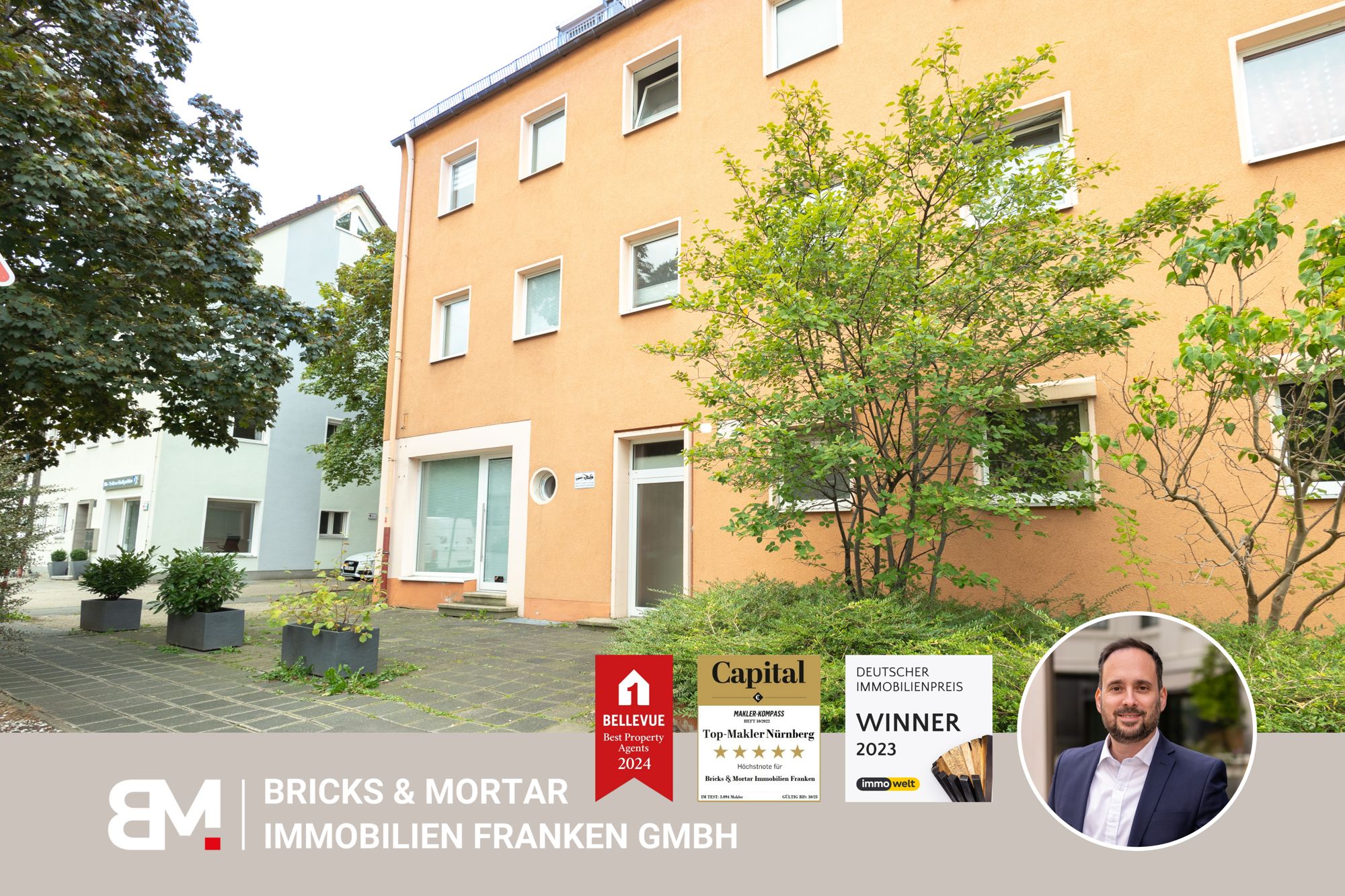 Wohnung zum Kauf 225.000 € 3 Zimmer 60 m²<br/>Wohnfläche 1.<br/>Geschoss Gleißhammer Nürnberg 90480