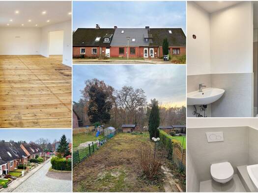 Reihenhaus zur Miete 1.620 € 4 Zimmer 120 m² 422 m² Grundstück frei ab sofort Drosselgasse 26 Geesthacht 21502