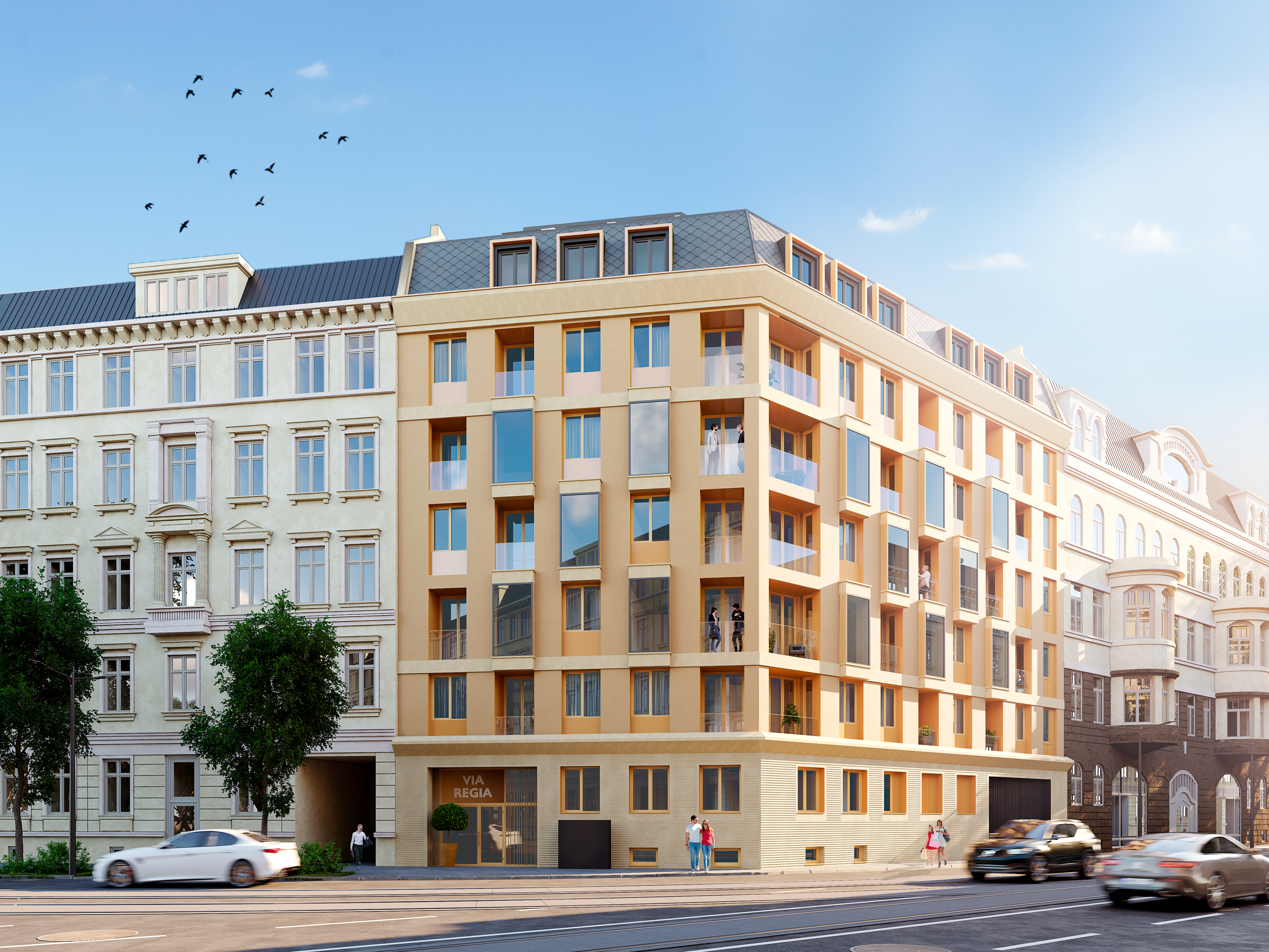 Wohnung zur Miete Wohnen auf Zeit 1.130 € 2 Zimmer 41 m²<br/>Wohnfläche 01.06.2025<br/>Verfügbarkeit Zentrum - Nordwest Leipzig 04105