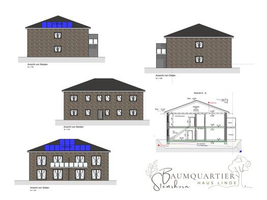 Wohnung zum Kauf - Erstbezug 300.862 € 3 Zimmer 84,8 m² 2. Geschoss Stemshorn 49448