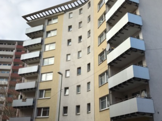 Wohnung zur Miete nur mit Wohnberechtigungsschein 313 € 2 Zimmer 48,2 m² 4. Geschoss Rathenaustraße 32 Offenbach am Main 63067