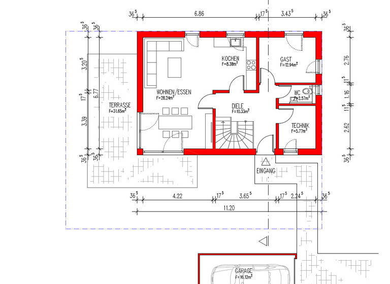 Einfamilienhaus zum Kauf 929.000 € 6,5 Zimmer 141,5 m² 450 m² Grundstück Gärtringen 71116