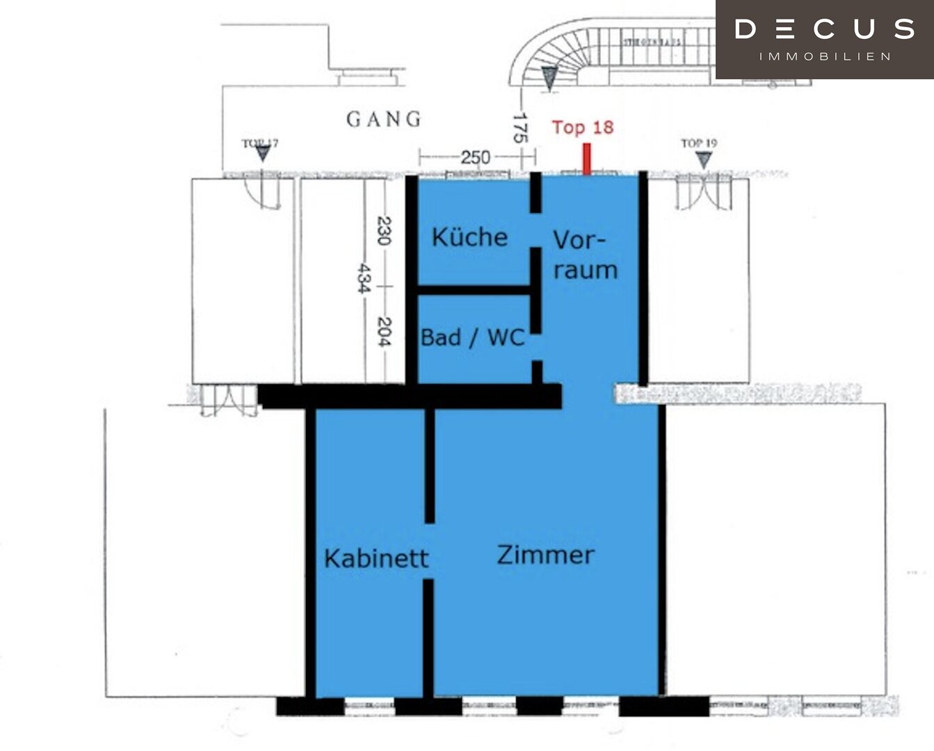 Wohnung zum Kauf 379.000 € 2 Zimmer 65,2 m²<br/>Wohnfläche 4.<br/>Geschoss Wien 1040