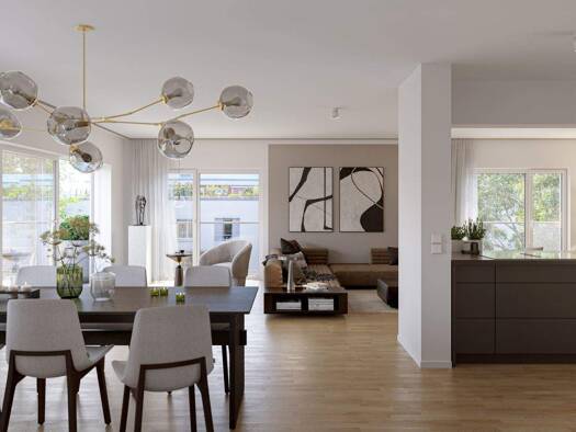 Penthouse zum Kauf - Erstbezug provisionsfrei 3.380.000 € 4 Zimmer 222,9 m² 2. Geschoss München 81245