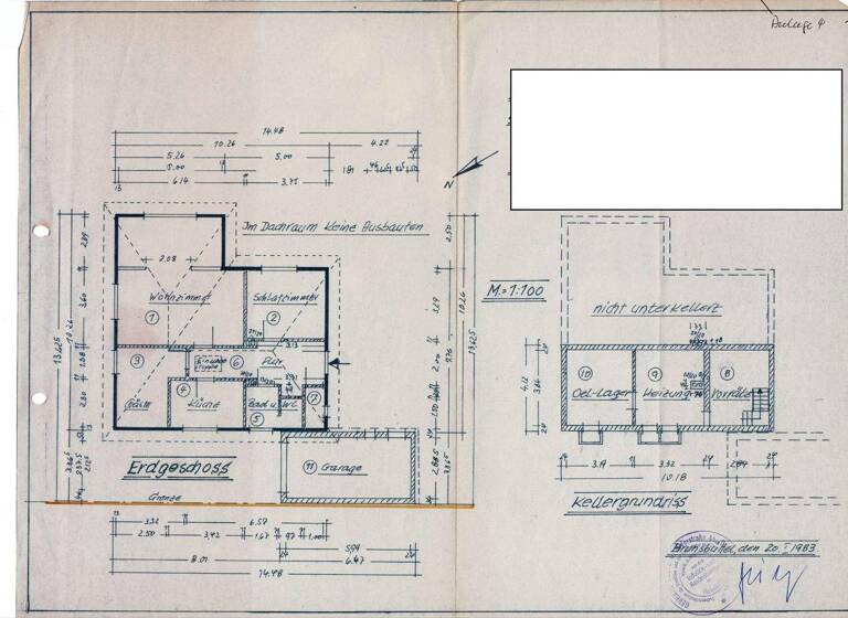 Einfamilienhaus zum Kauf 158.000 € 3 Zimmer 81,5 m² 516 m² Grundstück Brunsbüttel 25541