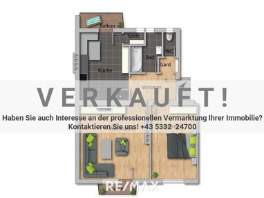 Wohnung zum Kauf 260.000 € 3 Zimmer 72,8 m² 1. Geschoss Kufstein 6330