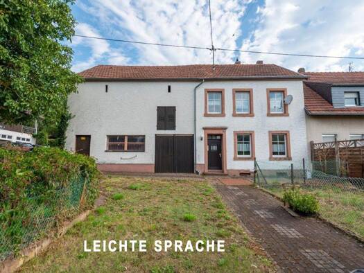Einfamilienhaus zum Kauf 129.000 € 3 Zimmer 120 m² 1.178 m² Grundstück Schachenstraße 12 Niederlosheim Losheim am See 66675