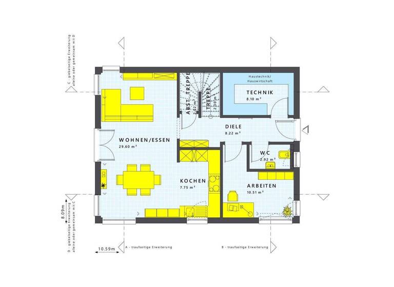 Einfamilienhaus zum Kauf 529.000 € 5 Zimmer 142 m² 500 m² Grundstück Großbeeren 14979