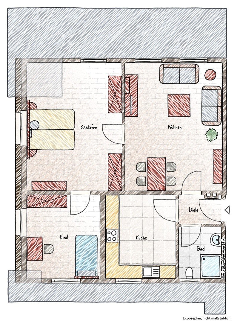 Wohnung zur Miete 980 € 3 Zimmer 70 m²<br/>Wohnfläche 01.02.2025<br/>Verfügbarkeit Wahllokal 110 Siegburg 53721