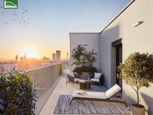 Studio zum Kauf - Erstbezug provisionsfrei 240.000 € 1 Zimmer 30,8 m² 7. Geschoss Ludwig-Reindl-Gasse 1 Wien 1220