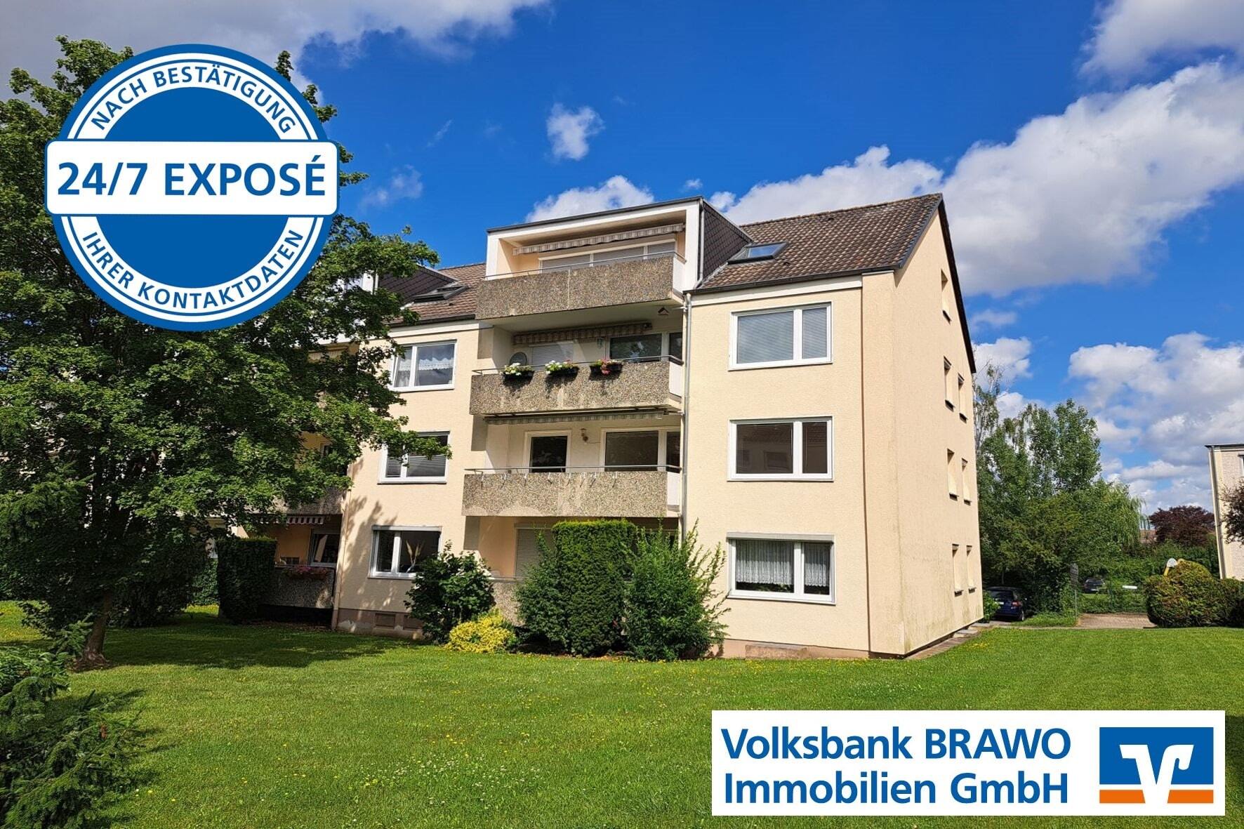 Wohnung zum Kauf 135.000 € 3 Zimmer 66 m²<br/>Wohnfläche 3.<br/>Geschoss Hondelage Braunschweig 38108