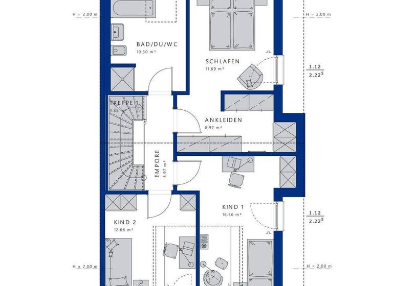 Doppelhaushälfte zum Kauf 675.000 € 4 Zimmer 139 m² 300 m² Grundstück Haag Haag in Oberbayern 83527