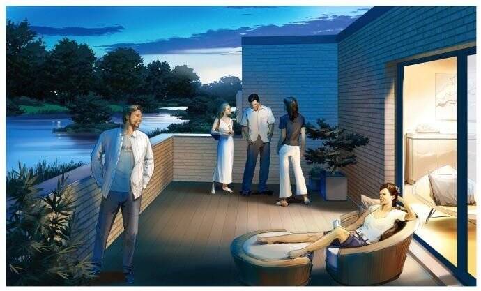 EINMALIG! Traumhaus mit Dachterrasse und Seeblick – Am Becketal 5 C, 28755 Bremen – Vorschaubild 3