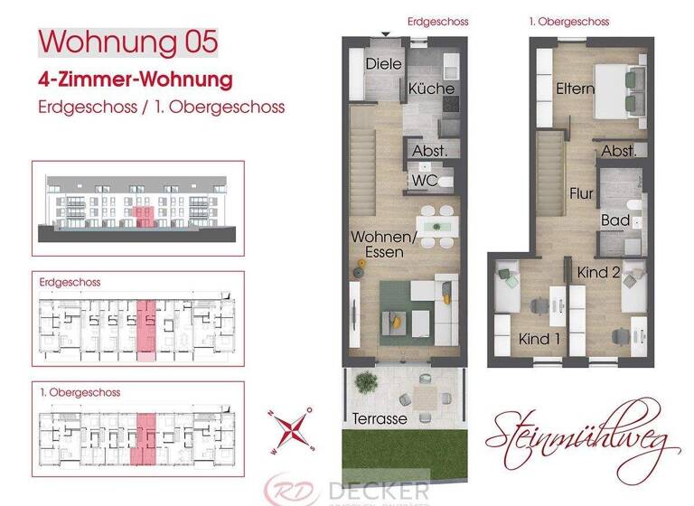 Wohnung zum Kauf 525.000 € 4 Zimmer 97 m² Burgerfeld Wasserburg a. Inn 83512