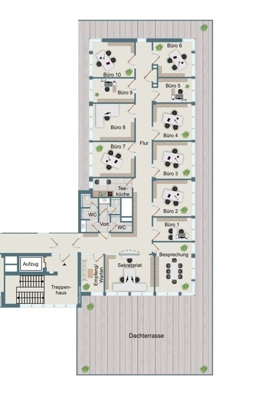 Bürofläche zur Miete 3.500 € 277 m²<br/>Bürofläche Südstadt Ravensburg 88214