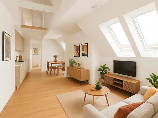 Penthouse zum Kauf - Erstbezug 649.000 € 3,5 Zimmer 91 m² 5. Geschoss Neukölln Berlin 12043