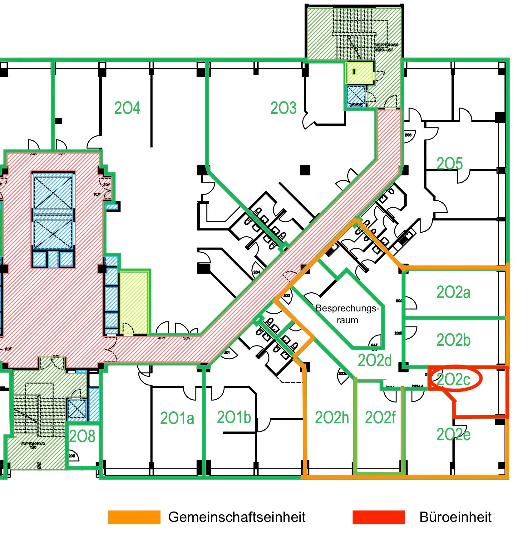 Bürofläche zur Miete provisionsfrei 15,85 € 1 Zimmer 43 m²<br/>Bürofläche Frankfurter Ring 193a Alte Heide - Hirschau München 80807