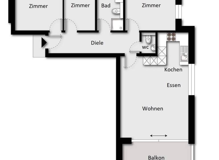 Wohnung zum Kauf 458.000 € 4 Zimmer 94,3 m² Kellerackerstraße 19a Lustenau 6890
