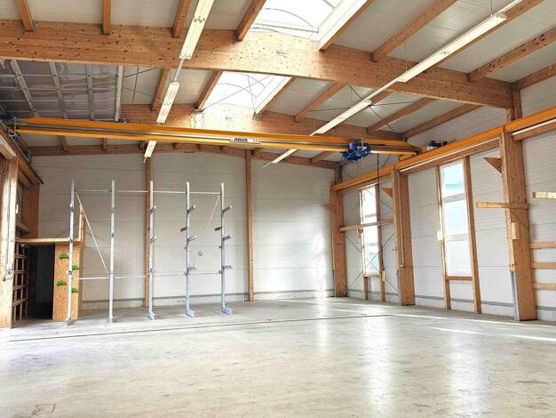 Lagerhalle zur Miete provisionsfrei 3.900 € 510 m² Lagerfläche Große Isel 9 Burlafingen Neu-Ulm 89233