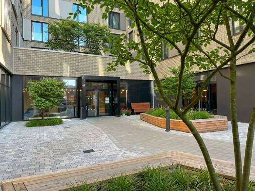 Studio zur Miete 956 € 1 Zimmer 33,3 m² 6. Geschoss Billhorner Kanalstraße 49 Rothenburgsort Hamburg 20539