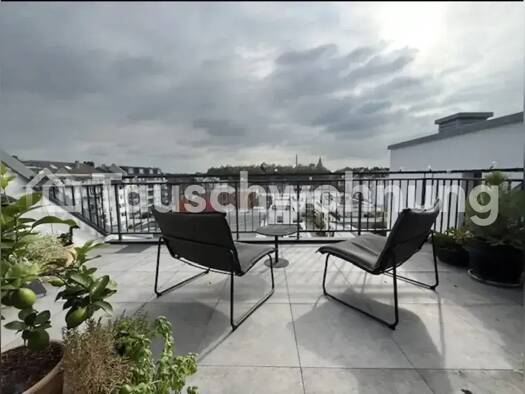 Penthouse zur Miete Tauschwohnung 1.100 € 2 Zimmer 53 m² 5. Geschoss Friedrichstadt Düsseldorf 40215